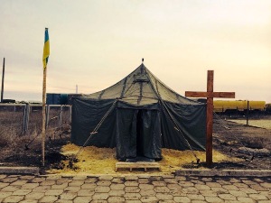 Капелани УГКЦ підтримують бойовий дух у Маріуполі.(ФОТО)